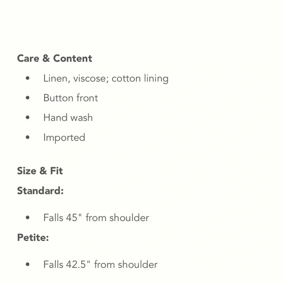 Anthropologie Maeve Belted V-Neck Button-Front Dress - Picture 6 of 6